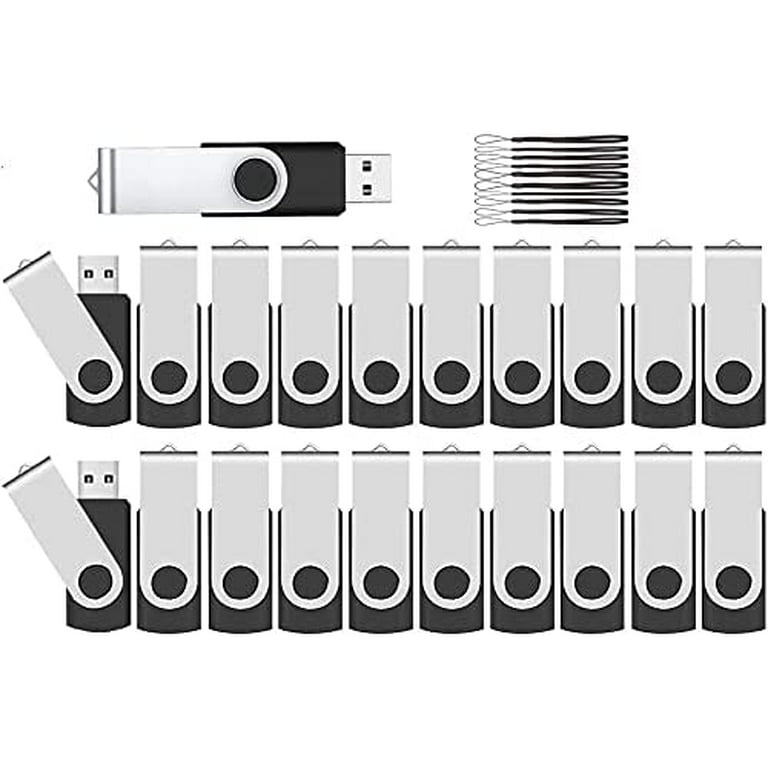 512MB Flash Drives 100 Pack, ABLAZE USB 2.0 Thumb Bulk Swivel Memory Stick Bulk USB 100 Pack 512MB Pendrives Jump Drives (100 Pack 512MB, Black - Walmart.com