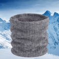 thumbnail image 4 of Tanhomme 2Pack Sports Polar Fleece Neck Warmer Winter Ski Neck Gaiter Scarf for Skiing, Snowboarding, Running Autumn Winter Men's Women's Warm Fashion Solid Color Thick Knit Neck, 4 of 5