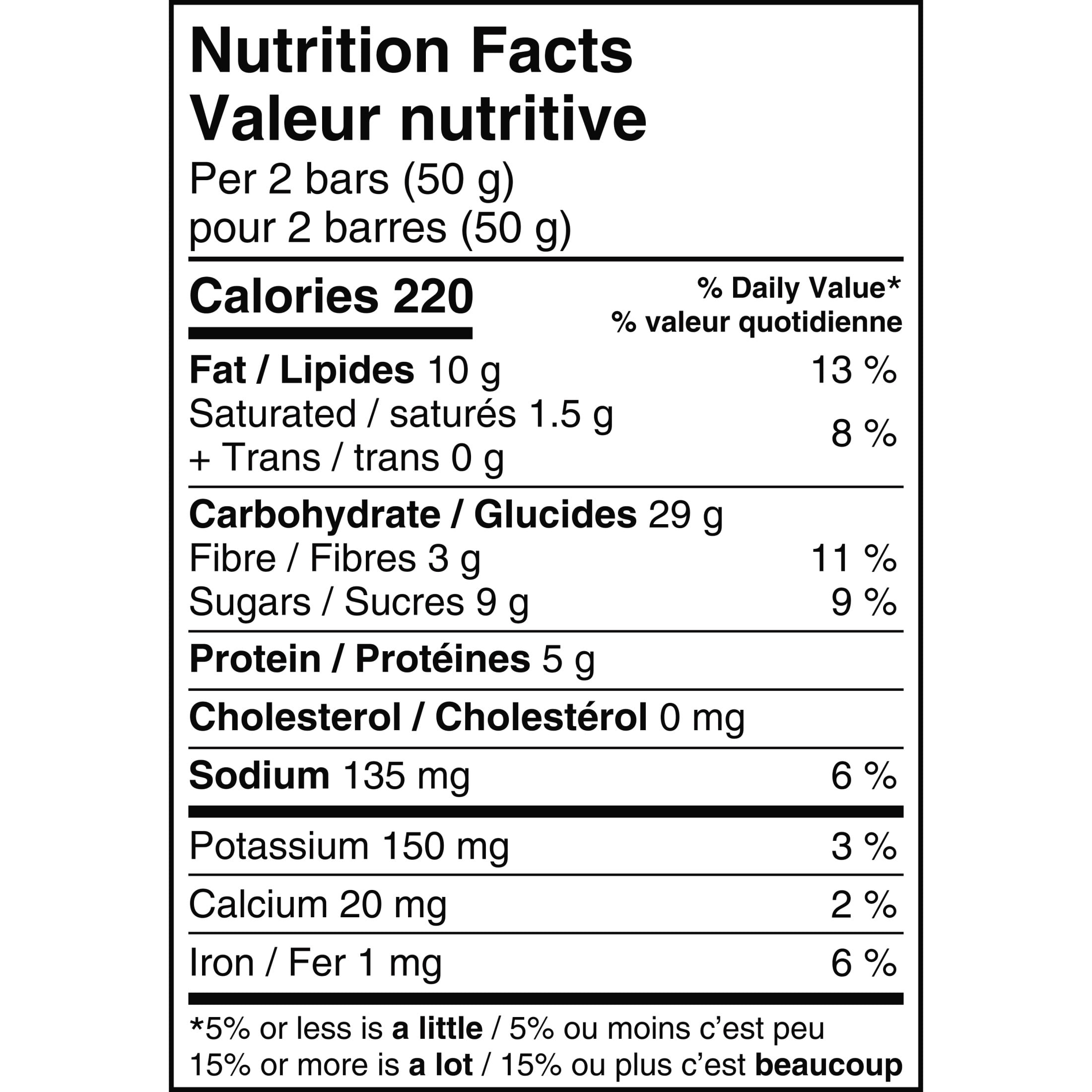 KIND Breakfast Bars, Peanut Butter, (50g), Box of 8 Bars