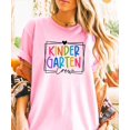 thumbnail image 5 of Kindergarten Crew Shirt for Girls Back to School First Day of Kinder Tee Pink Shirt Large, 5 of 7