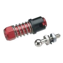 Sullivan Products 590 Sullivan Aluminum Ball Connector W/Sleeve 2-56 Red