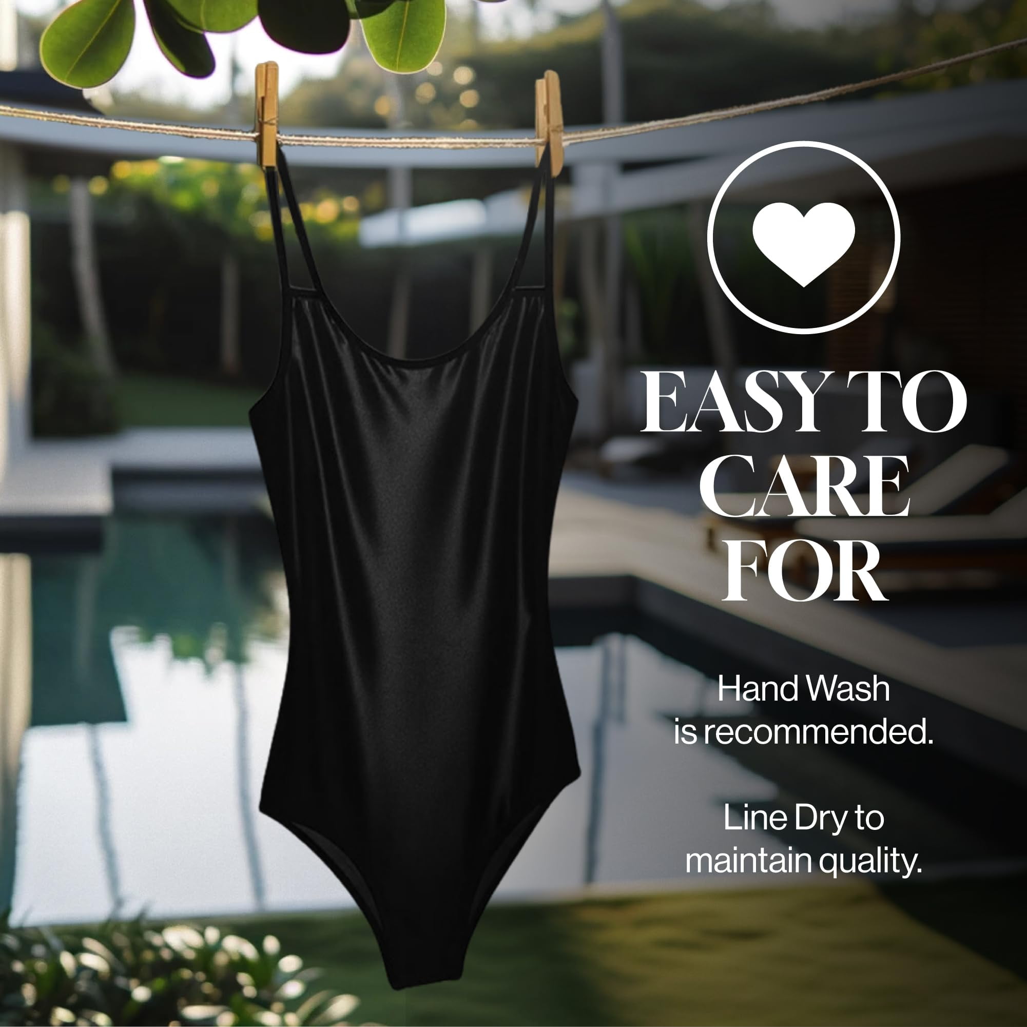 FabricLA Nylon Spandex Fabric by The Yard | 4-Way Stretch Swimwear & Activewear Fabric | 60" Wide Performance Knit |Black