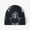 Black, variant on Herrnalise Knitted Hat In And Winter, Hip-Hop Personality, Flanging, Warm And Thick Wool Hat