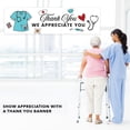 thumbnail image 4 of Koyal Wholesale Nurses Week Thank You We Appreciate You Banner, Large CNA Week Nurse Appreciation Decor, Pk-1, 4 of 5