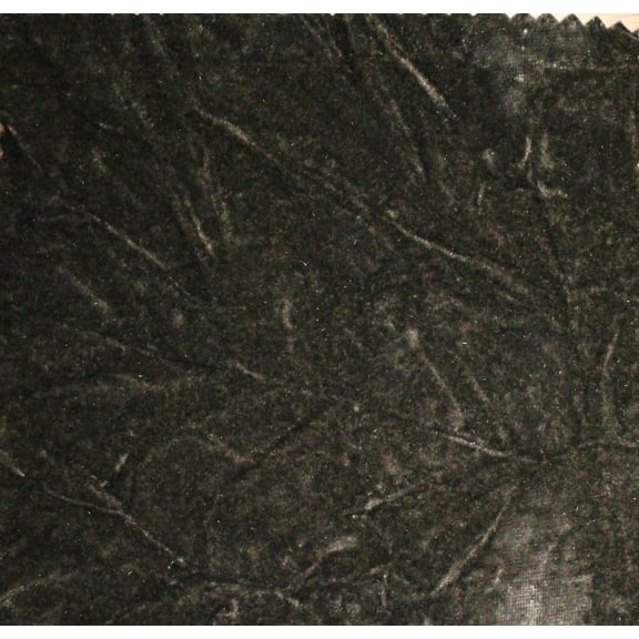 Crushed Flocking Velvet Upholstery/Curtain Fabric 10 Colors 60" by The Yard (GRAY)