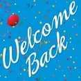 thumbnail image 2 of 12 Pack Beistle Welcome Back Party Door Cover, 2 of 2