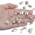 thumbnail image 6 of Ball Games Sports Charms, 30 Pieces Mixed Alloy Sport Theme Baseball Football Basketball Craft Charms Pendants Jewelry Findings Making Accessory for DIY Necklace Bracelet Earring - 10 Styles, 6 of 8