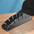 thumbnail image 4 of Organizador de sombreros para 7 gorras de béisbol estante para sombreros sin instalación para vestidor de armario de dormitorio, 4 of 8