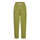 thumbnail image 4 of Pantalones holgados con cintura elástica y hebilla lateral de color liso para mujer - Pantalones informales de poliéster con bolsillos traseros, tallas S-XXL, 4 of 8