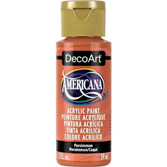 DecoArt Americana Acrylics Orange Color Family – 2oz Craft & DIY Paints