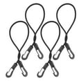 thumbnail image 1 of Black Rubber Bungee Straps with Hooks for Home Use 30cm High Elasticity and Durability, 1 of 9