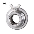 thumbnail image 4 of Sport Steel Spring Gym Spin Lock Screw Check Nut Barbell Bar Clips Dumbbell Spinlock Collars 01(25MM/ 1INCH), 4 of 8
