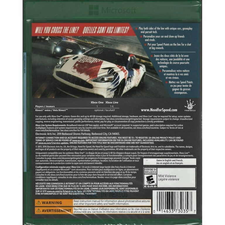 Need For Speed Rivals Complete Edition DLC Xbox One