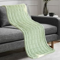 Danhjin Soft Washable Couch Cover Blanket, Stretchable Sectional Sofa Protector with Antislip Backing, Machines Washable Furniture Protector for Living Room Home Decor, 27.55x82.67in