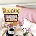 thumbnail image 4 of Cute Cat Snack Pillow Pudding Plushie A Bag Of Animal Plush Doll Removable Set Cute Kawaii Birthday, 4 of 5