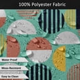 thumbnail image 5 of Vargottam Indoor/OutdoorTablecloth58x58 Inch SquareTablecloth with Umbrella Hole and Zip- Waterproof PatioTableCloths- TableCovers for Backyard RectangularTable- Aquamarine2, 5 of 5