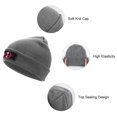 thumbnail image 3 of Demon Slayer Knitted Cap for Men Women Soft Beanie Hat Casual Thermal Watch Cap Winter Warm Beanies, 3 of 8