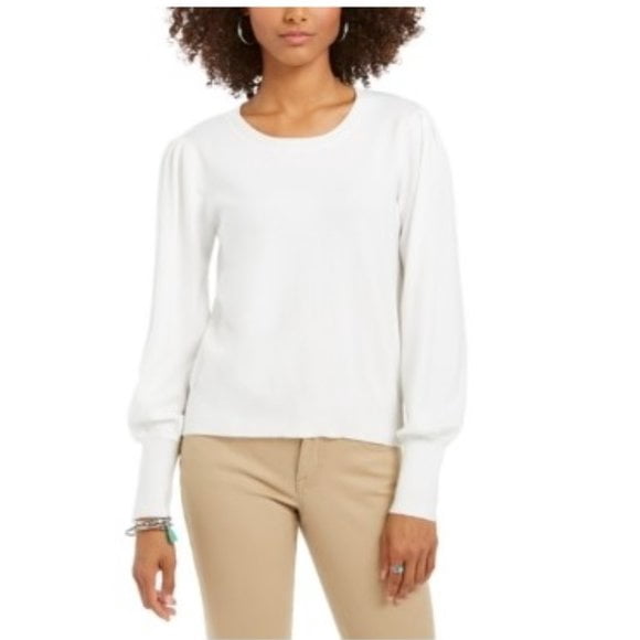 Blouson Sleeve Sweater