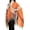 Style1 Orange, variant on ZhangBaoLin Women's Tassel Shawls Wraps Warm Winter Open Front Poncho Cape Oversized Cardigan Sweater Coat