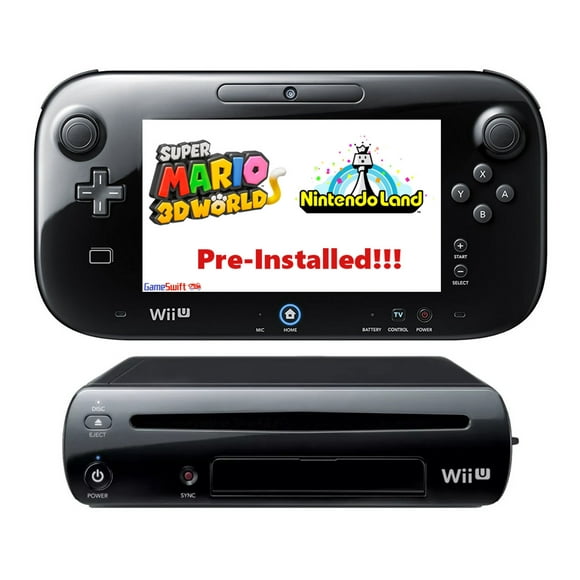 Mysterieus Whirlpool rekenkundig Nintendo Wii U Consoles | Free 2-Day Shipping Orders $35+ | No membership  Needed | Select from Millions of Items - Walmart.com
