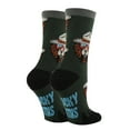 thumbnail image 2 of OoohYeah Women’s Funny Rocky Mountain Crew Socks, Crazy Novelty Cotton Dress Socks Gift, National Parks Merch,Rocky Mtn. Bear, 2 of 3