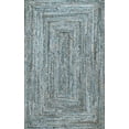 thumbnail image 2 of nuLOOM ASDR01A-406 Otelia Denim et Jute Denim 4' x 6', 2 of 2