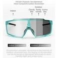 thumbnail image 2 of ROCKBROS Cycling Glasses Sports Sunglasses Photochromic Lenses Eyewear for Men Women UV400, 2 of 3