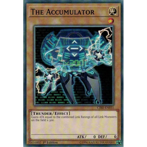 YuGiOh Circuit Break Common The Accumulator CIBR-EN031