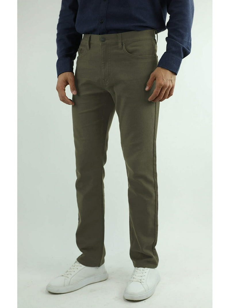 NJ TUCK LONG PANTS domingo カーキ Jachs New York Pants Mens Slim Fit Stretch Tech Pants Mid Rise