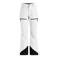 thumbnail image 3 of KIHOUT Women's Color Block Pocket Windproof Waterproof Ski Pants - Polyester Sport Snow Trousers (S, M, L, XL, XXL, XXXL) – Wear Over Fleece Base Layers or as Standalone Hiking Pants, 3 of 8