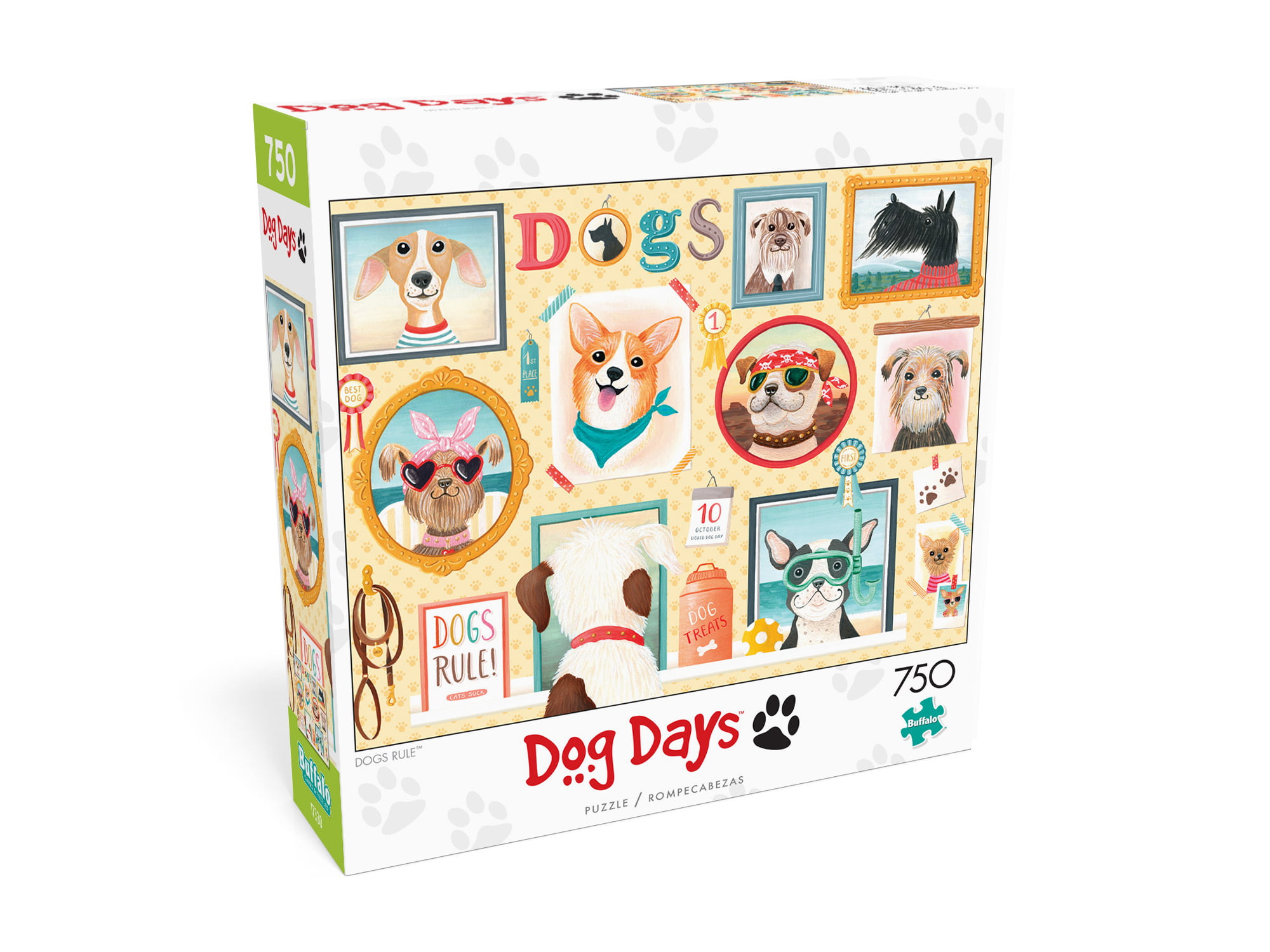Buffalo Games A Dog's Life Catching the Perfect Treat Puzzle, 750 pc -  Kroger