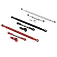 thumbnail image 4 of RC Pull Rod, Adjustable Metal Steering Tie-Rod Servo Linkages RC Car Metal Upgrade Sets for MN86K MN86KS 1:12 RC Car Accessories black, 4 of 6