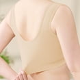 thumbnail image 4 of Kabnic Wireless Plus Size Bras, Full Coverage Bras, Women's Printing Thin Style Ventilate Large Size Bra Without Steel Rim, 4 of 7