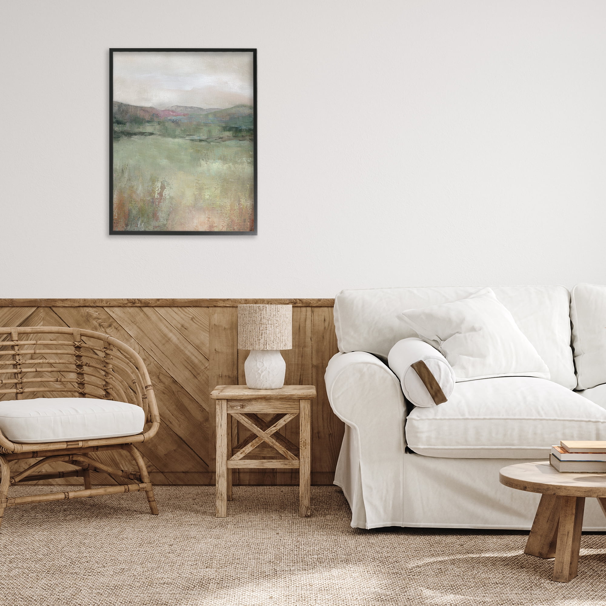 Stupell Industries Glimpse Of Spring Black Framed Giclee Art, design by Carol Robinson