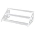thumbnail image 5 of Acrylic Display Riser Acrylic Riser Display Shelf Storage Tiered Display Stand Multifunctional for Collectibles Display Perfume Model Figure 3 Tiers 20cm, 5 of 8