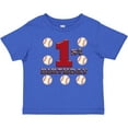thumbnail image 3 of Inktastic First Birthday Baseball Boys Baby T-Shirt, 3 of 5