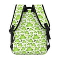thumbnail image 4 of Fotbe Cute Frogs Pattern Casual Backpack for School, Travel, and Outdoor Activities - Durable, Lightweight, and Comfortable, 4 of 5