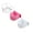 Pink,White,Clear, variant on Bird Feeder Bowls for Cage â Sturdy Food & Water Cups for Parrots, Conures & Small Pets, Secure Clip-On Design for Easy Cleaning & Refilling