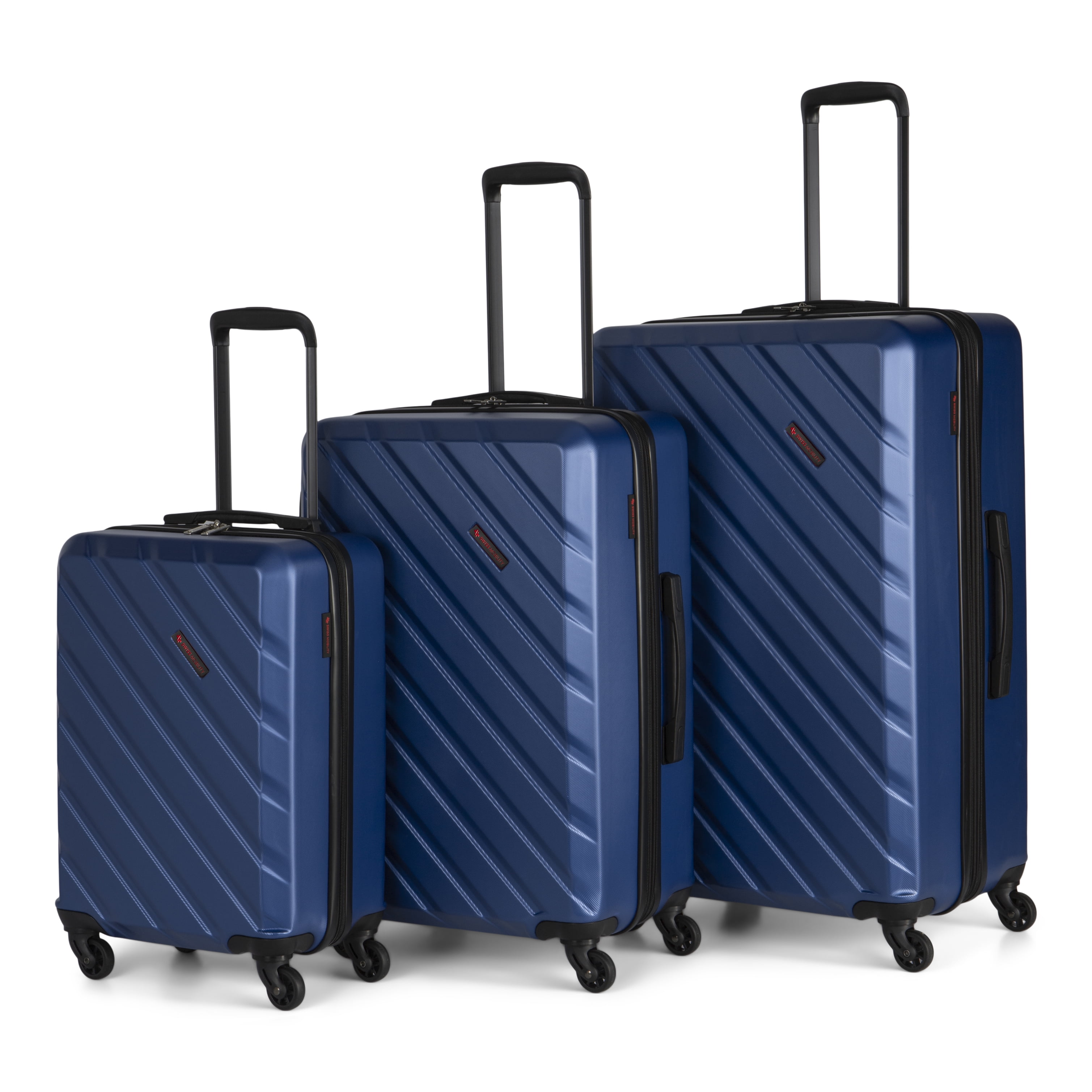 Swiss Mobility - AHB Collection 3 Piece Hardside Luggage Set in Blue ...