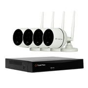 [8CH] Crystal Vision CVT808N-41C 1080P Full HD Wireless Surveillance System NVR CCTV w/ 2TB HDD, 4 x Audio Cameras