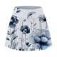 thumbnail image 4 of Gibobby ganchos para faldas con pinzas Falda estampada para ejercicio de ocio diario para mujer, falda corta deportiva, pantalones cortos, falda corta para mujer(Azul， L), 4 of 5