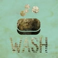 thumbnail image 2 of Hogan, Melody 26x26 White Modern Wood Framed Museum Art Print Titled - Mint Glitz Bath 1, 2 of 4