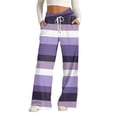 thumbnail image 2 of Endives Women's Casual Wide Leg Pants Lounge Pants Sweatpants Fall Winter Clothes 2025, 2 of 6