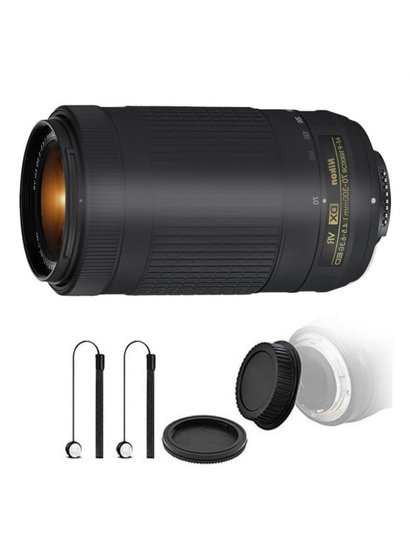 Nikon AF-P DX NIKKOR 70-300mm f/4.5-6.3G ED VR Lens with Accessory Kit For D5300 , D5500 and D5600