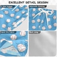 thumbnail image 4 of Baseball Pattern Swim Trunks Quick Dry Beach Pool Board Shorts Lightweight Stylish Print Sizes 2T to XL, 4 of 8