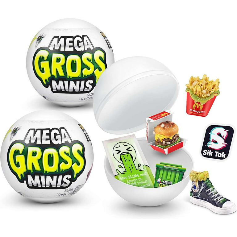 5 SURPRISE Mega Gross Mini, (Lot de 2) Mystery Capsule Real Miniature  Brands Jouet à Collectionner, 77367, 2 Pack : : Jeux et Jouets