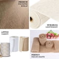 thumbnail image 4 of Efavormart 6"x 10 Yards | Natural | Polyester Burlap Fabric | Burlap Rolls Wholesale, 4 of 10