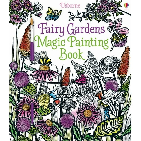 Magic Painting Books Fairy Gardens Magic Painting Book, (Paperback)