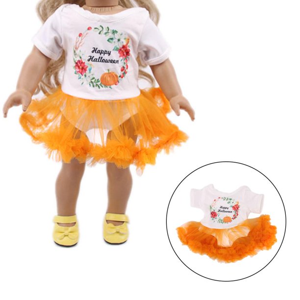 Muñeca de Halloween Ropa Muñeca Trajes de Ropa para de 18 Pulgadas Hermosas Ropa Accesorio Accesorio Halloween de Cumpleaños Pa n732 Yotijar Vestido de muñeca