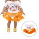 thumbnail image 1 of Muñeca de Halloween Ropa Muñeca Trajes de Ropa para de 18 Pulgadas Hermosas Ropa Accesorio Accesorio Halloween de Cumpleaños Pa n732 Yotijar Vestido de muñeca, 1 of 6